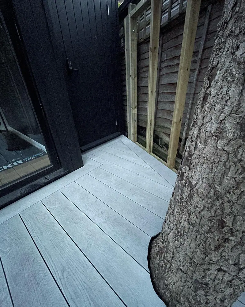 Decking job in Sussex