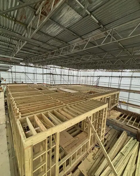 Ready to form parapet walls,furings and warm deck it 😍👍🏼👊 #carpentry #timber #ti