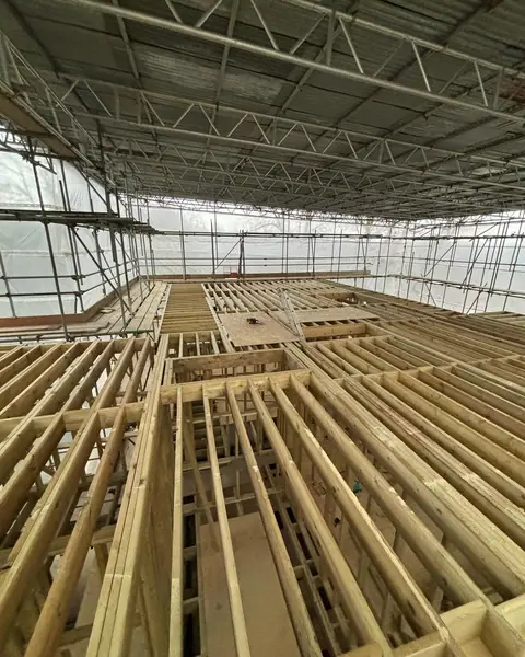 Ready to form parapet walls,furings and warm deck it 😍👍🏼👊 #carpentry #timber #ti