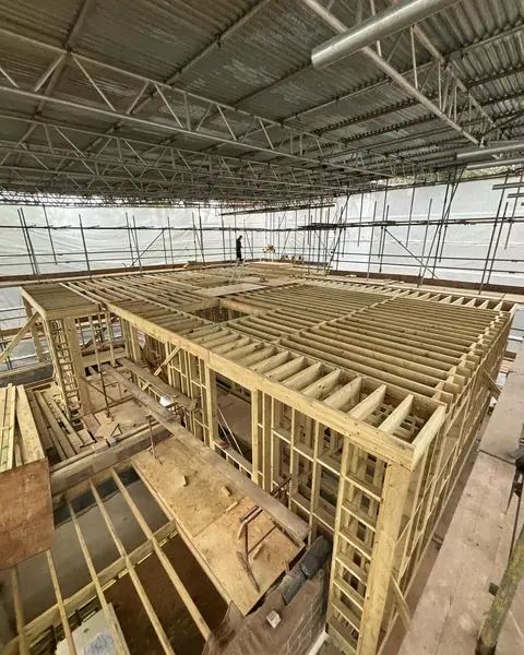 Ready to form parapet walls,furings and warm deck it 😍👍🏼👊 #carpentry #timber #ti