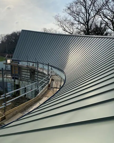 Got sent some updates by @installzinc  It’s absolutely amazing. This roof will a