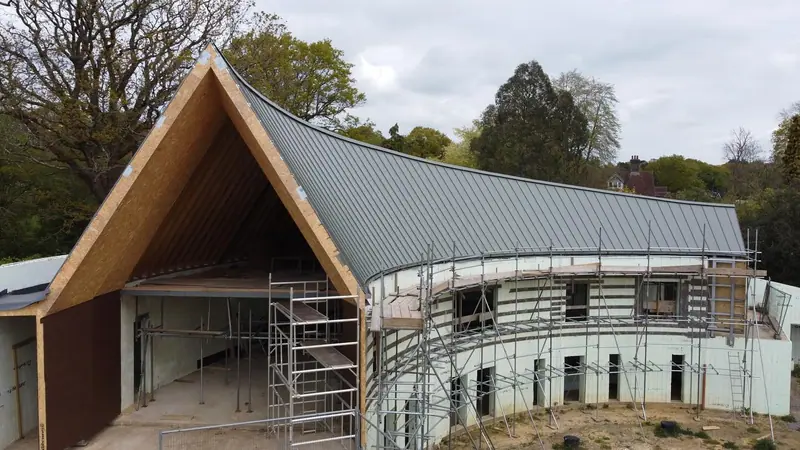 Cladding job in Sussex