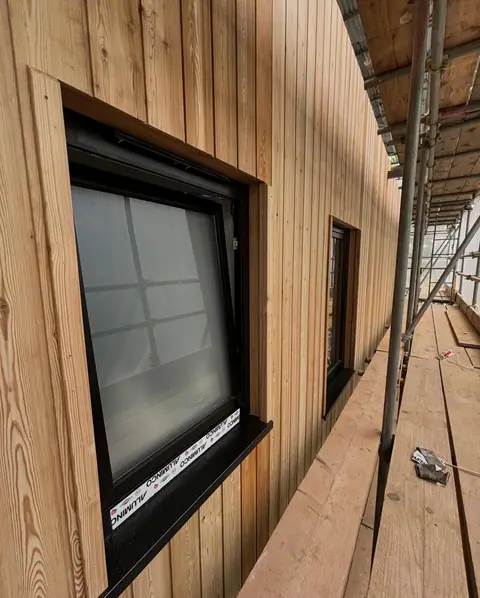 Onto the next thing on the list!• • • • • • • •  #cladding #timberframe #house #